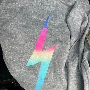 Aviator nation bolt zip jacket